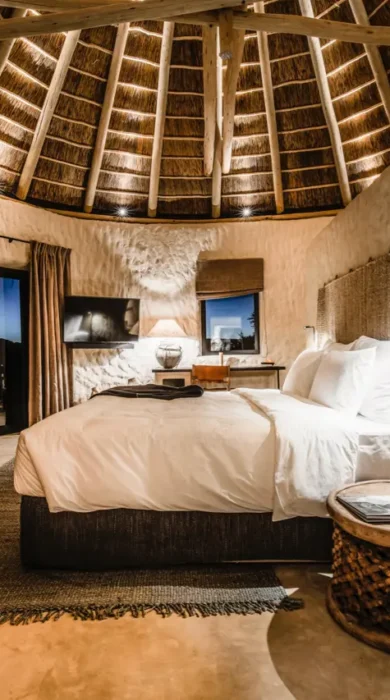 omaanda windhoek namibia bedroom yellow zebra safaris