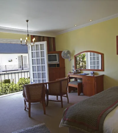 bedroom balcony view