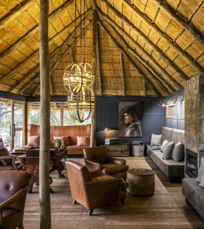 lounge area, wilderness serra cafema, kunene river, namibia