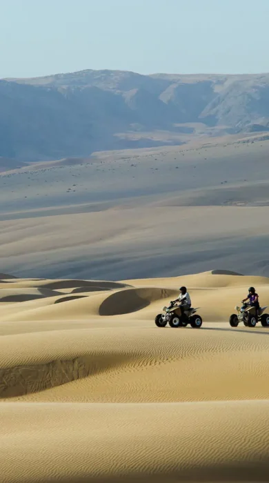 quad biking, wilderness serra cafema, kunene river, namibia
