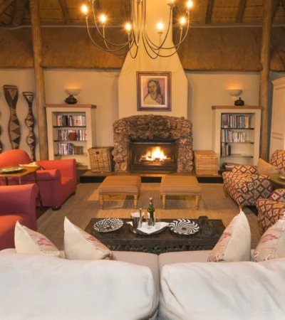 fireplace, little ongava, etosha national park, namibia