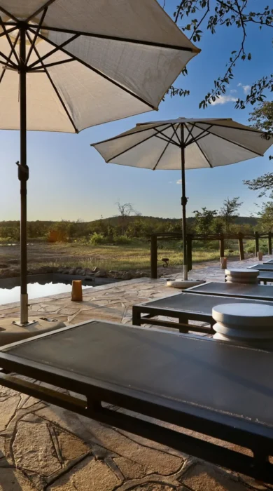Deck, Ongava Tented Camp, Etosha National Park, Namibia