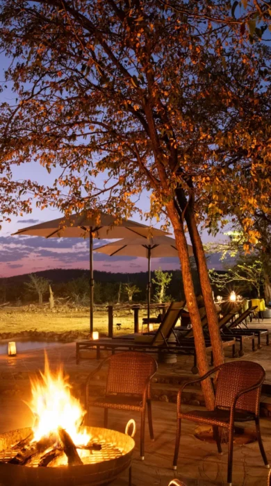 Firepit, Ongava Tented Camp, Etosha National Park, Namibia