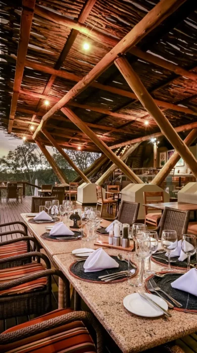 Dining, Ongava Lodge, Etosha National Park, Namibia