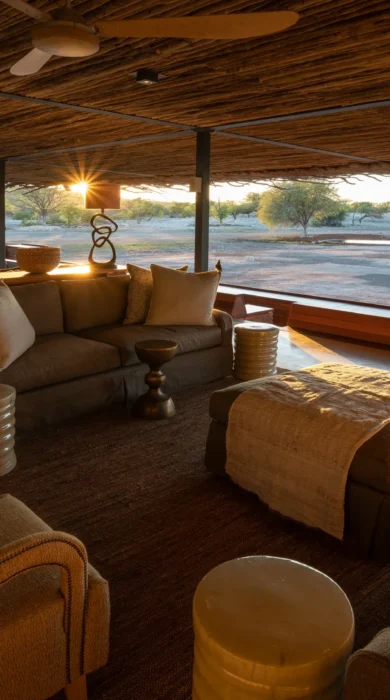 living area anderssons namibia yellow zebra safaris