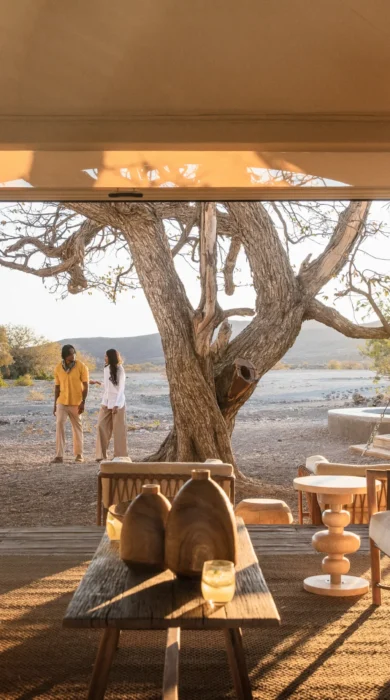 Main Area, Desert Rhino Camp, Damaraland, Namibia