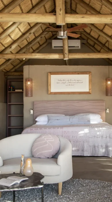 Bedroom, Little Kulala, Sossusvlei, Namibia