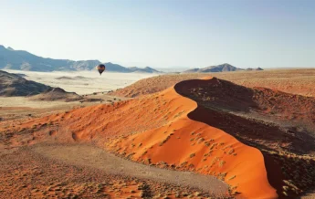 Hot air balloon activities, Kulala Desert Lodge