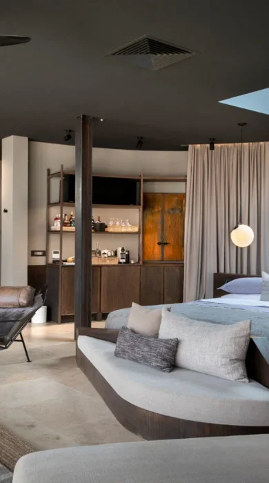 main bedroom, sossusvlei desert lodge, namibia