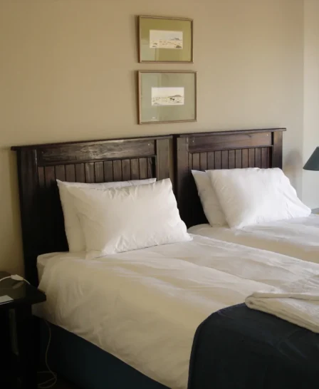 twin room cornerstone guesthouse namibia yellow zebra safaris