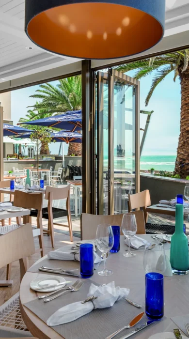 dining area strand hotel swaokpmund namibia yellow zebra safaris