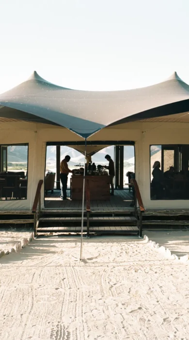 Hoanib valley camp exterior