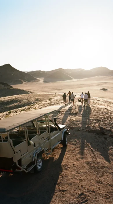 Namibia safari sundowners
