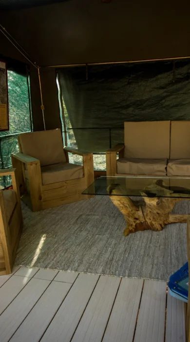 Huab Under Canvas Lounge Area