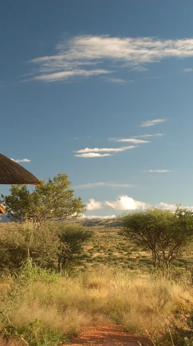 Exterior chalet namibia