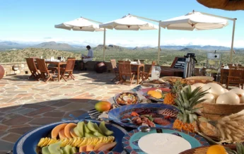 Lodge Breakfast terrace