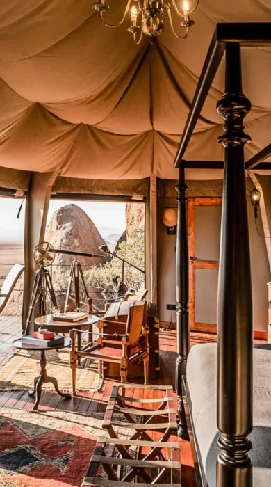 bedroom, Zannier Hotels Sonop, Hardap, Namib desert, Namibia