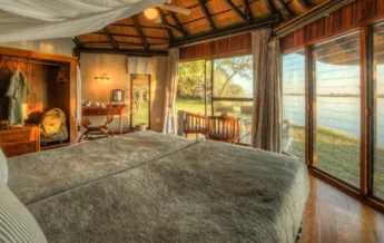 Bedroom, Chobe Savanna Lodge, Caprivi Strip, Namibia