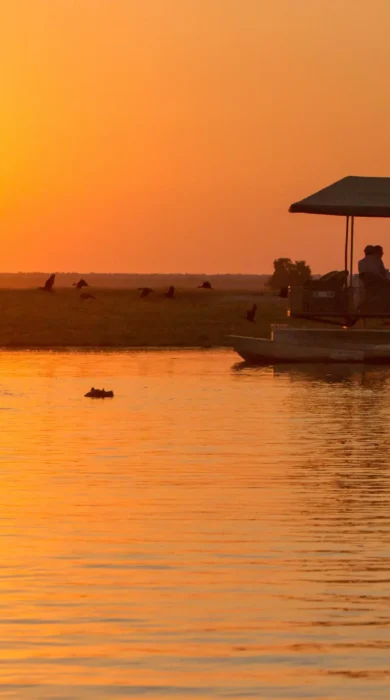 Sunset Cruise, Chobe Savanna Lodge, Caprivi Strip, Namibia
