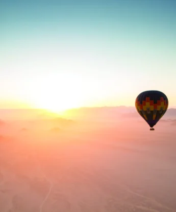 Hot Air Balloon, Sossusvlei Desert Lodge, Sossusvlei, Namibia