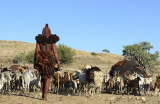 Himba Tribe Visit Kunene River Namibia