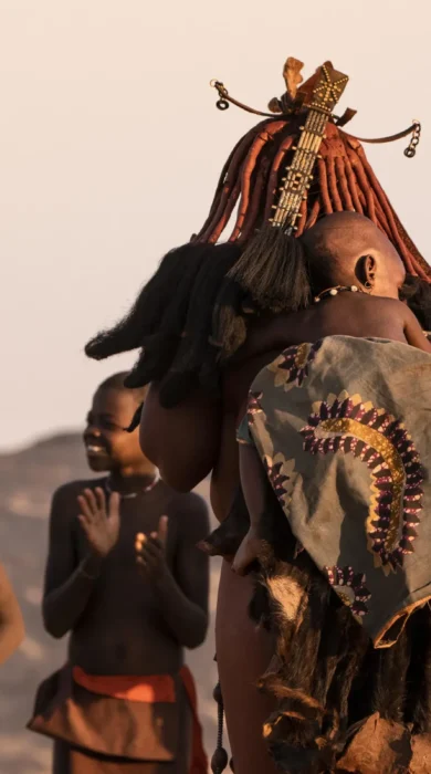 Himba Tribe Visit Kunene River Namibia