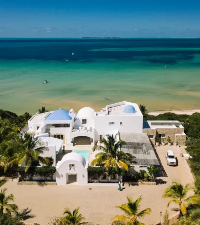 Santorini Mozambique aerial