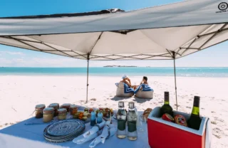 Santorini Mozambique picnic