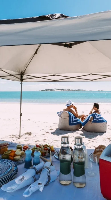 Santorini Mozambique picnic