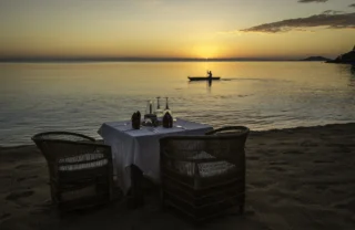 Kaya Mawa Beach sunset dining