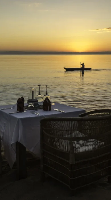 Kaya Mawa Beach sunset dining