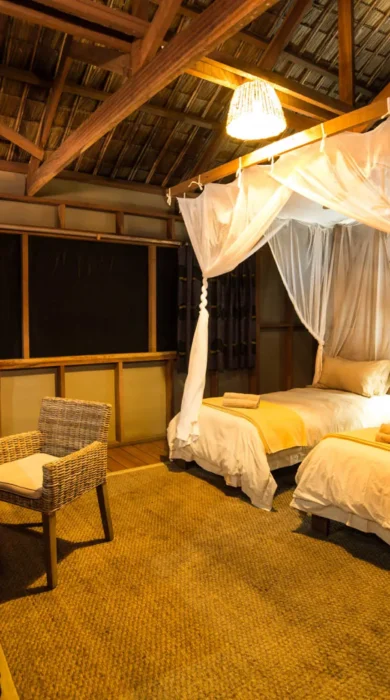 camp twin room