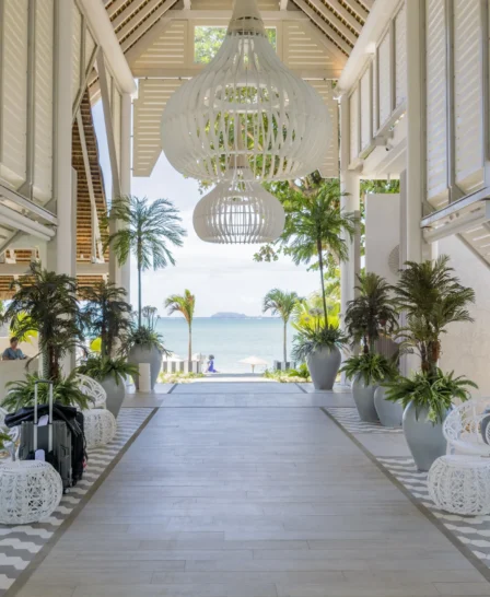 Lux Grand Gaube Entrance