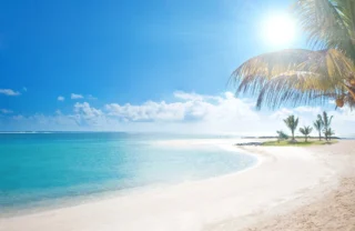 beach view, east coast mauritius, africa safaris