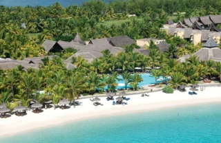 Sea view of a beachside hotel South coast, Mauritius - Yellow Zebra Safaris