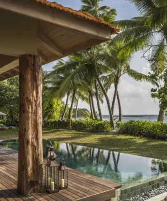 private pool, four seasons desroches island, seychelles