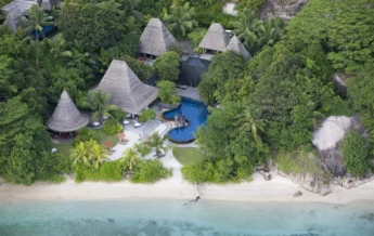 Maia Luxury Resort & Spa Aerial Pool, Bar & Restaurant