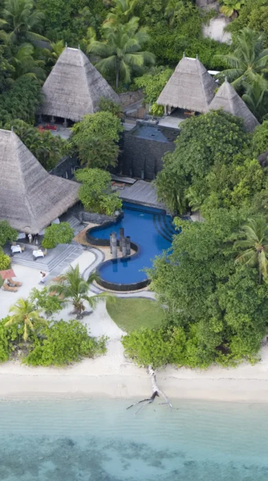 Maia Luxury Resort & Spa Aerial Pool, Bar & Restaurant