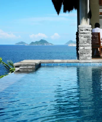 Maia Luxury Resort & Spa Infinity Pool & Gazebo Ocean Panoramic