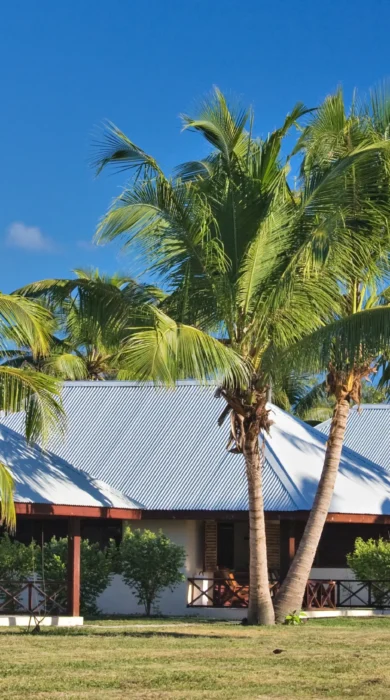 Bird Island's Chalets. Exterior View