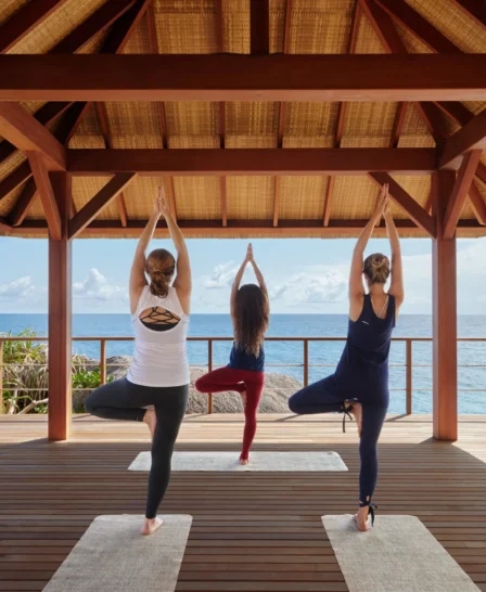 Yoga pavillion