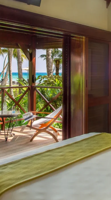 Paradise sun room deck view