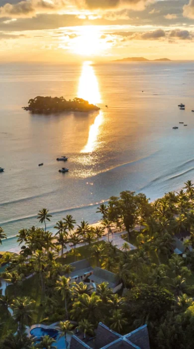 Seychelles island view