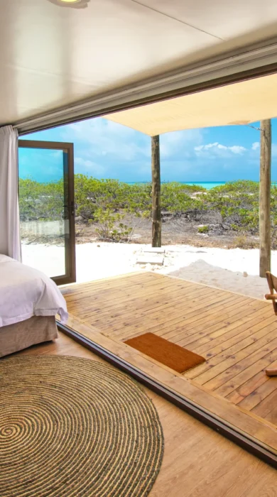 BlueSafari cosmo beach cabanna double bed room seychelles
