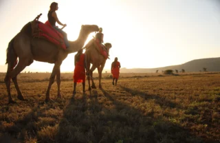 Camel trekking, Lewa Safari Camp, Kenya activities