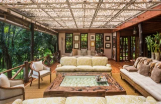Veranda, Hemingway's Eden, Nairobi, Luxury Kenya