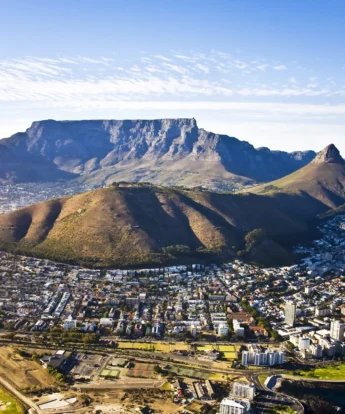 Table top mountain, cape town, south africa