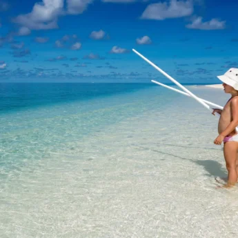 Fishing, Denis Private Island, Seychelles