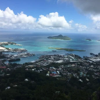 Aerial View Hike, Mahe, Seychelles