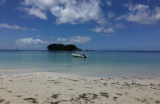 Boat, Praslin Island, Seychelles
